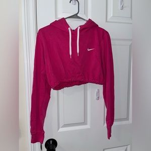 Nike cropped sweater